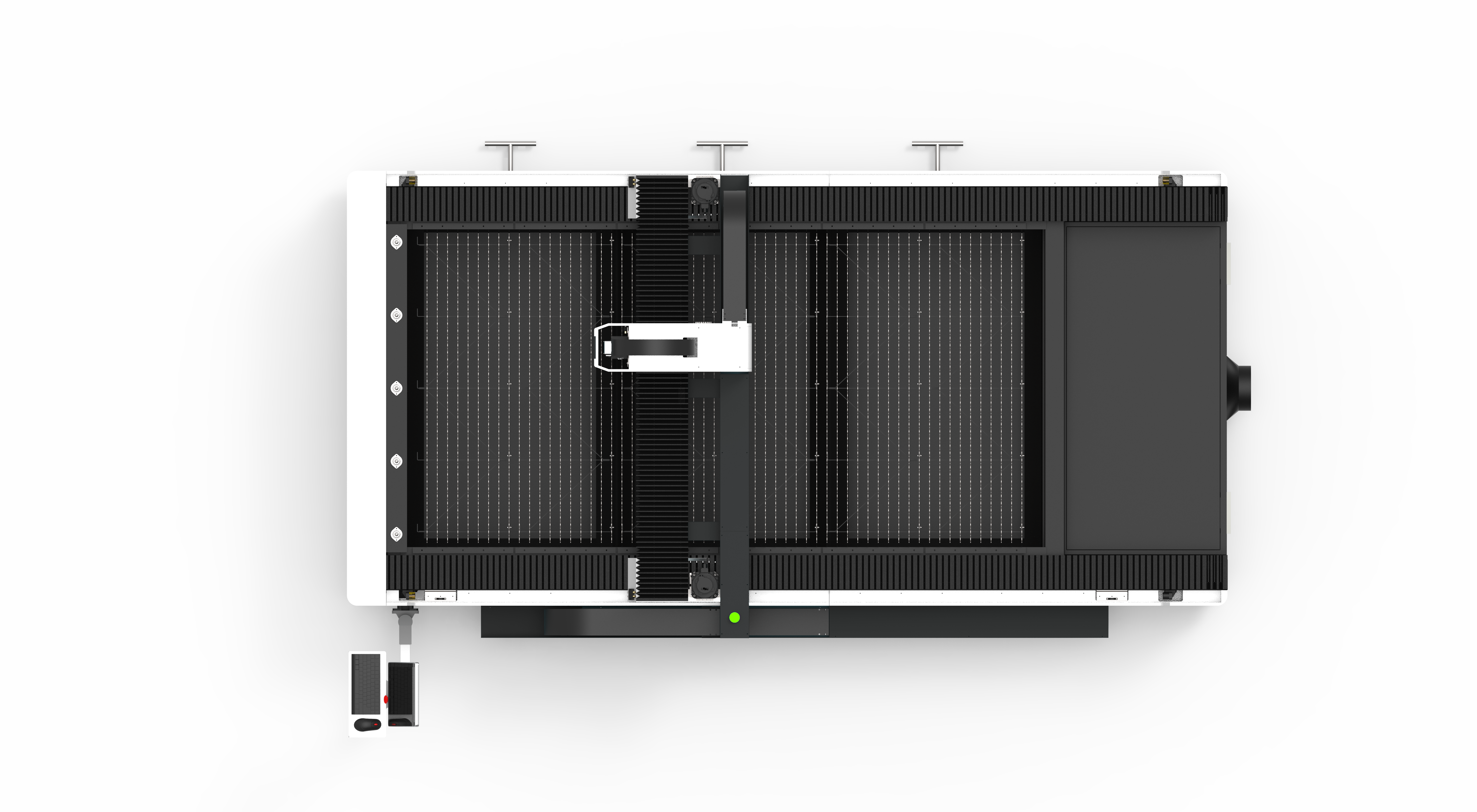 Single-platform Laser Cutting Machine D Series Performance Model